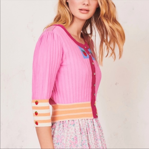 Rare💕 Loveshackfancy Benny Cardigan. - Picture 2 of 11